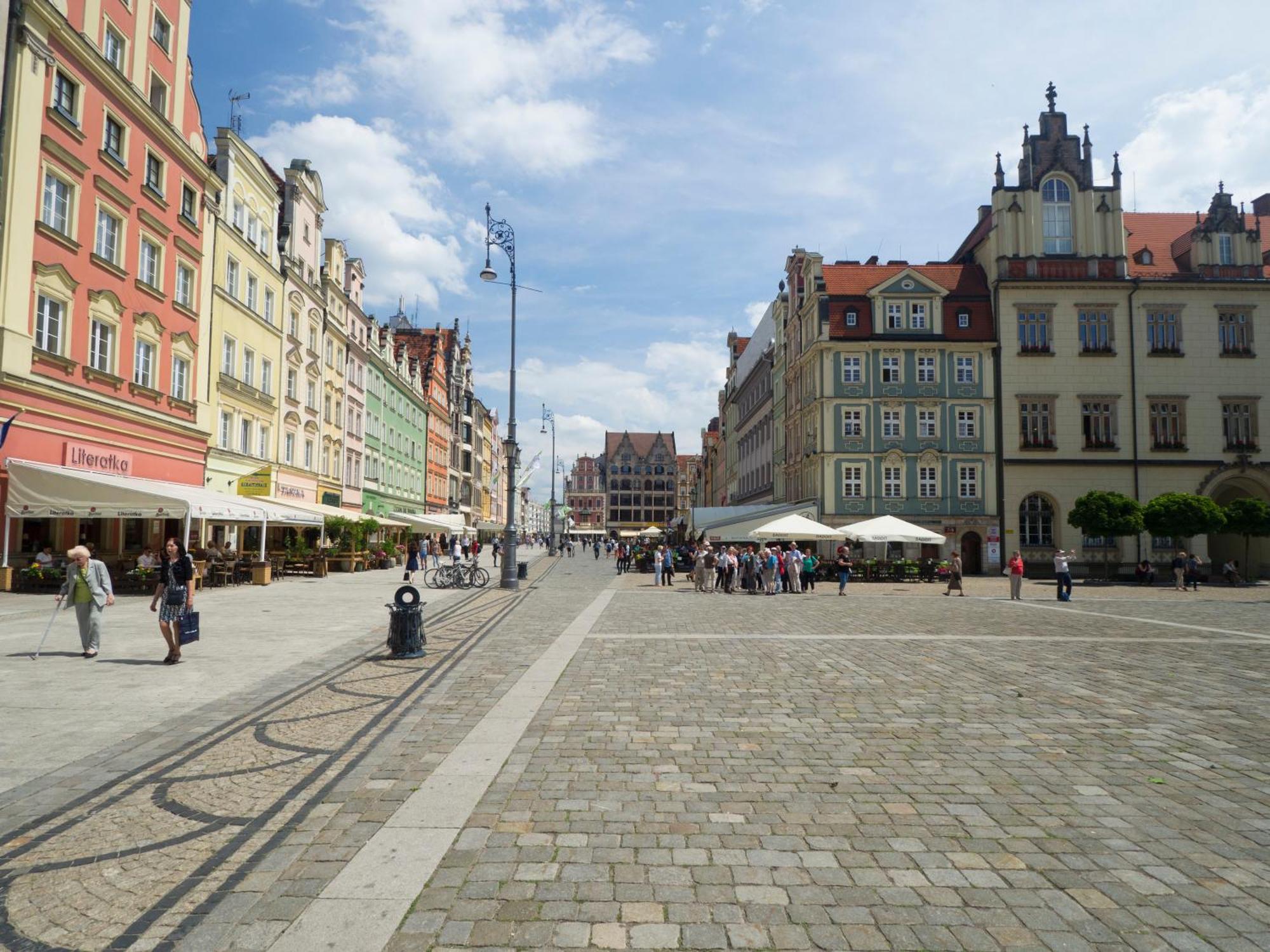 As Home Apartamenty Rynek 50 R503 Amazing View Βρότσλαβ Εξωτερικό φωτογραφία